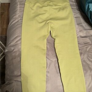 Calvin Klein - Ribbed Track Pants - Lime